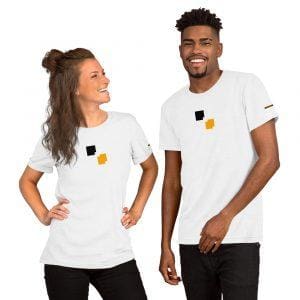 Kortärmad unisex t-shirt – Bordertraveller Activewear